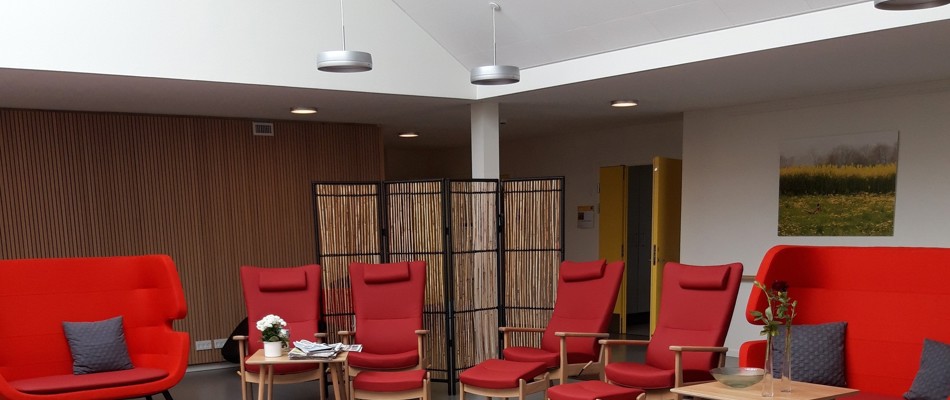 Fællesareal for Solsikken